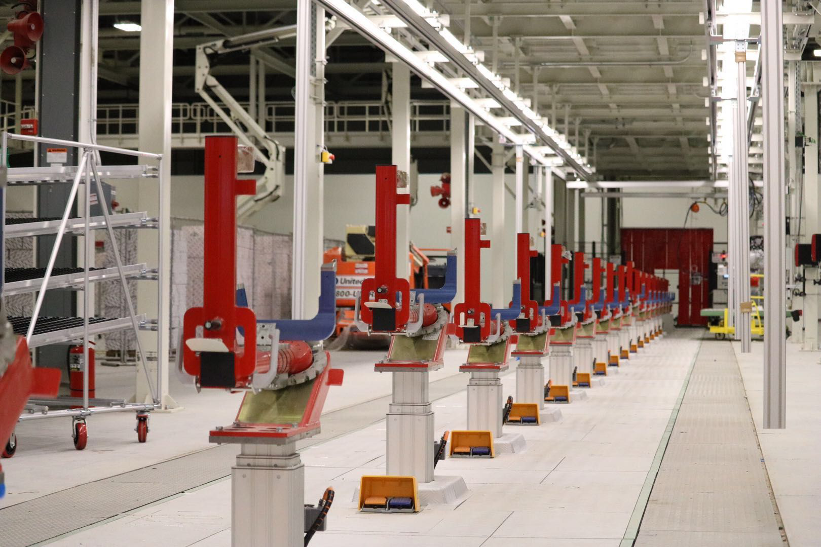 沃爾沃發動機裝配線